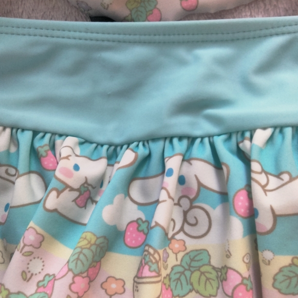Hot Topic Light Blue Ruffle Bikini - Picture 2 of 4